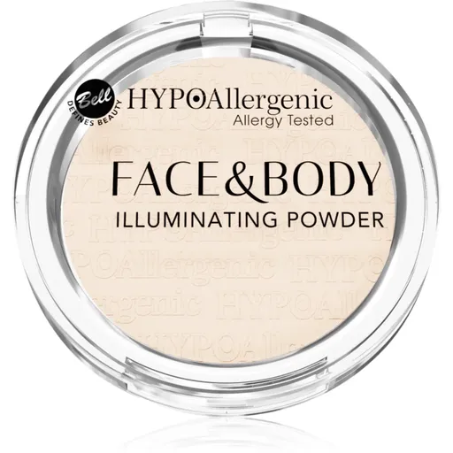 Bell Hypoallergenic rozjasňujúci púder odtieň 01 Cool 6 g