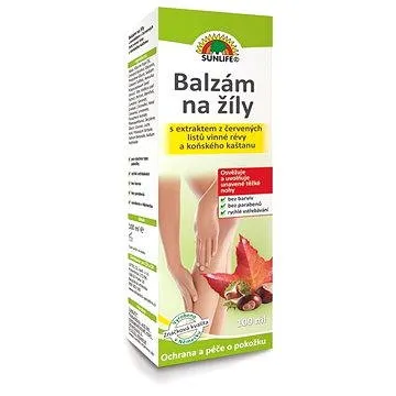 SUNLIFE Balzam na žily 100 ml (4022679116284)