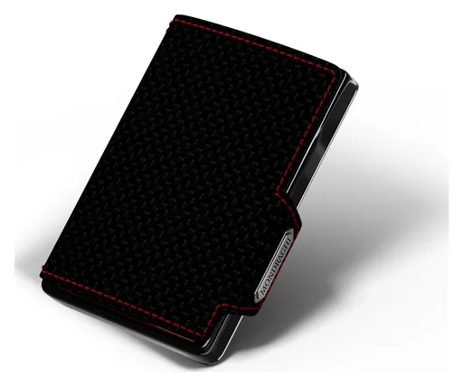 Kožená mini peňaženka Mondraghi Racing Carbon