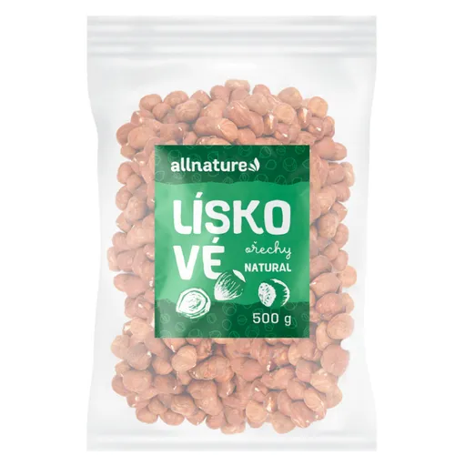 ALLNATURE Lieskové jadrá 500 g
