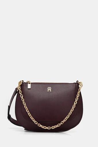 Kožená kabelka Tommy Hilfiger