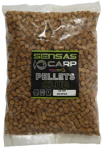 Sensas pelety club scopex 800 g - 4 mm
