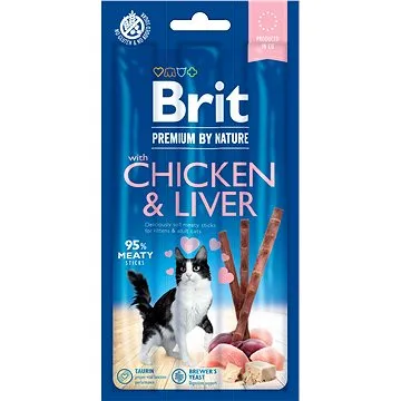 Brit Premium by Nature Cat Sticks with Chicken