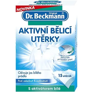 DR. BECKMANN Aktívne bieliace obrúsky 15 ks (4008455461816)