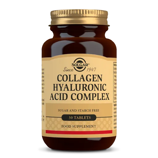 Solgar Kolagen s kyselinou hyaluronovou 30 tabliet