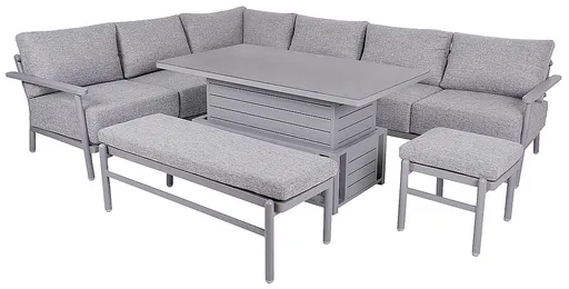 Hliníková zostava INDIANA pre 9 osôb