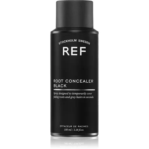 REF Root Concealer sprej pre okamžité zakrytie odrastov odtieň Black 100 ml
