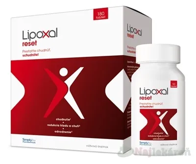 Lipoxal Reset 180 tabliet
