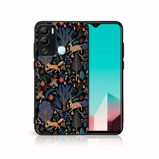 MY ART Kryt s vianočným dizajnom Infinix Hot 12i WINTER (071)