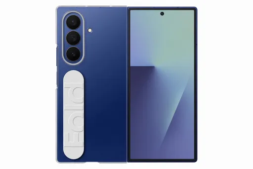 SAMSUNG CLEAR GRIP Ochranný kryt s držiakom Samsung Galaxy Z Fold7 5G priehľadný