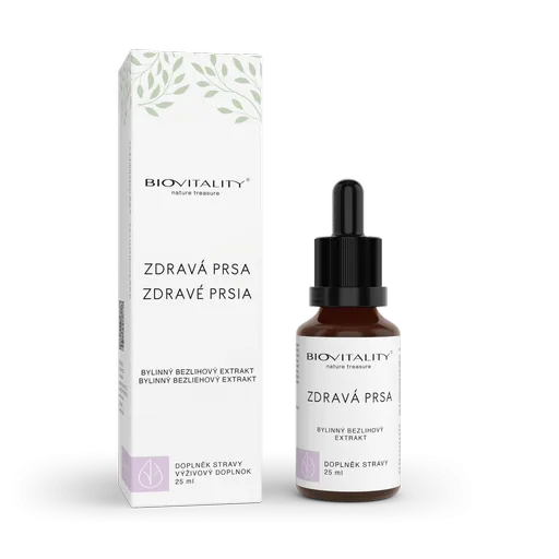 Biovitality Zdravé prsia bezliehová tinktúra, 25 ml