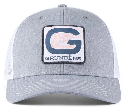 Grundéns šiltovka g-shrimp trucker heather grey