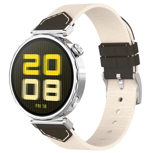 DUO Vymeniteľný remienok pre Huawei Watch GT 5 41mm / GT 6 41mm čierno-biely