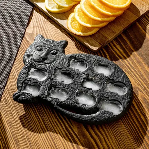 Forma na ľad a čokoládu mačky