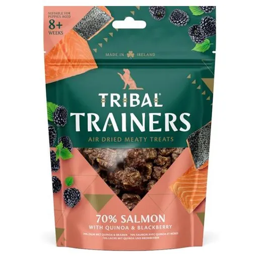 TRIBAL Trainers Snack Salmon & Blackberry maškrty pre psov 80 g