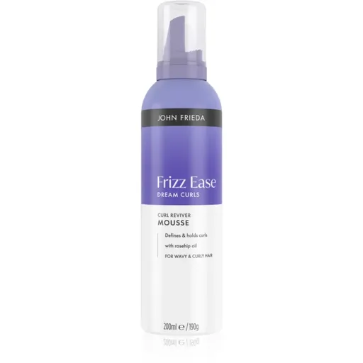 John Frieda Frizz Ease Curl Reviver Mousse pena na vlasy pre definíciu vĺn 200 ml