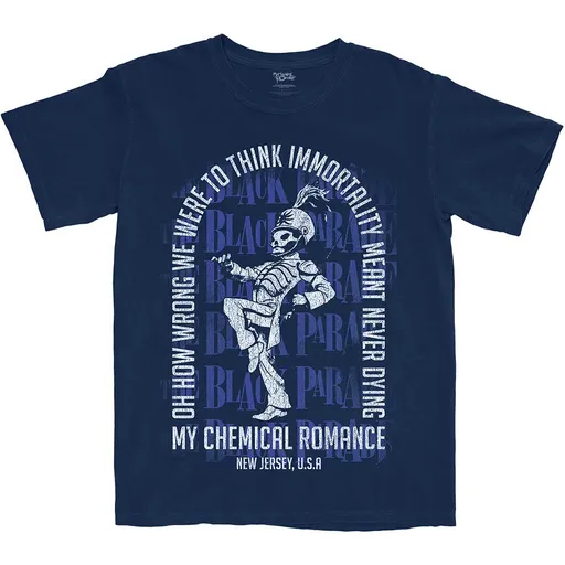My Chemical Romance tričko Immortality Arch Modrá XXL