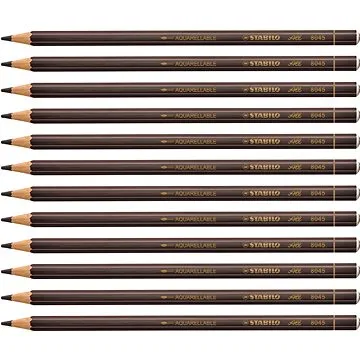 STABILO All farebná ceruzka hnedá 12 ks (4006381220217)