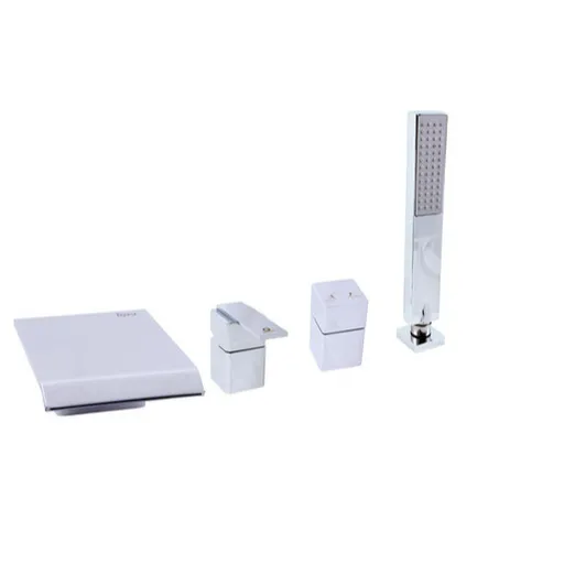 Vaňová batéria RAV Slezák LOIRA so sprchovacím setom chróm LR573.5P