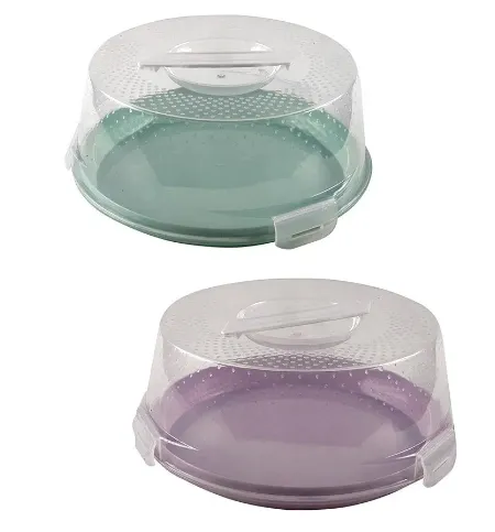 MAKRO - Dóza na tortu s poklopom a klipom, 28 x 12 cm