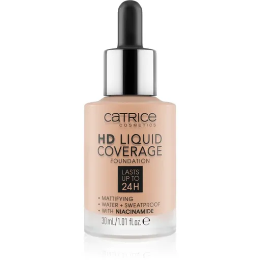 Catrice HD Liquid Coverage make-up odtieň 020 Rose Beige 30 ml