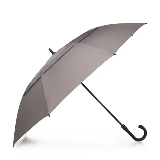 Poloautomatický veľký dáždnik šedý PA-7-150-8