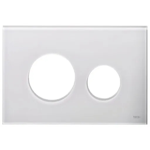 Tece Loop kryt ovládacieho tlačidla sklo v bielej farbe 9240671 9.240.671