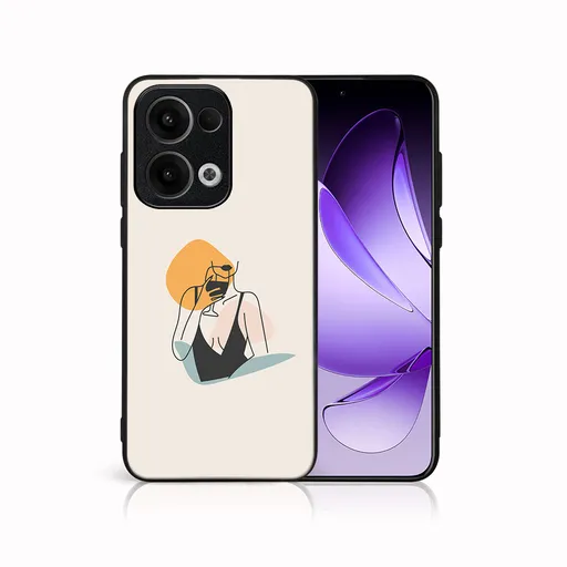 MY ART Ochranný kryt pre Oppo Reno13 5G WOMAN (197)