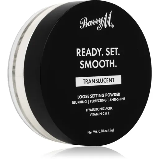 Barry M Ready Set Smooth zmatňujúci sypký púder odtieň Translucent 5 g