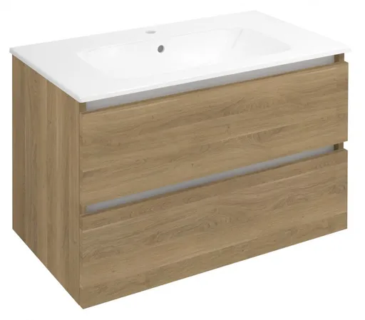 SAPHO - EZARA umývadlová skrinka 79,8x52x46cm, dub cuneo EZ801-2525