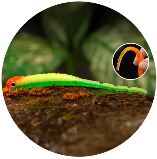 Redbass smáčik big snake fluo/green rh uv color - 15,5 cm 11 g