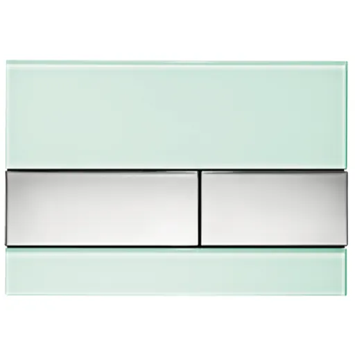 Tece Square ovládacie tlačidlo sklo v chrómovom prevedení 9240805 9.240.805