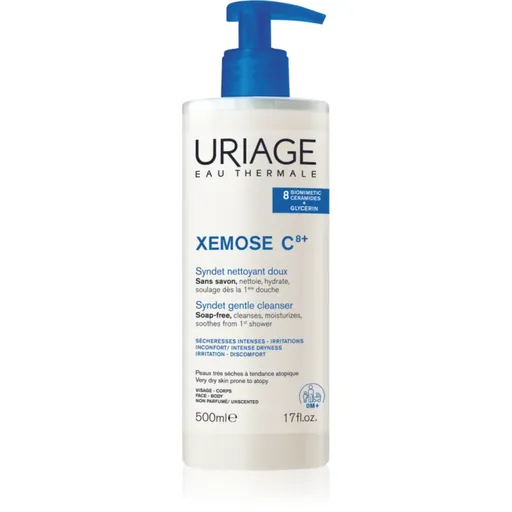 Uriage Xemose C8+ Syndet Gentle Cleanser syndet pre suchú až atopickú pokožku 500 ml