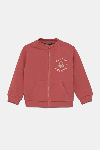 Detská bavlnená mikina United Colors of Benetton