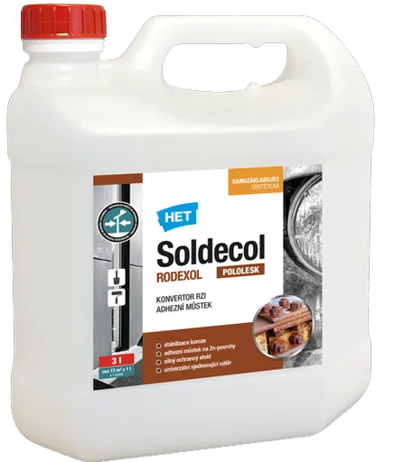 SOLDECO RODEXOL - Konvertor hrdze a adhézny mostík 2v1 3 L
