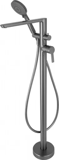 DEANTE - Arnika titán vaňová batéria, voľne stojaca, so sprchovacím setom BQA_D17M