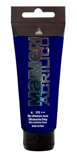 MAIMERI ACRILICO - Akrylové farby 392 - ultramarine deep, 0,2 L