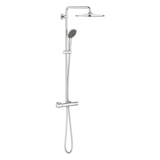 Grohe Vitalio Joy sprchový systém na stenu s termostatickou batériou chróm 26400001 G26400001