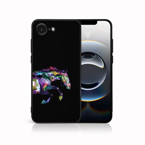 MY ART Ochranný kryt pre Apple iPhone 16e HORSE (249)