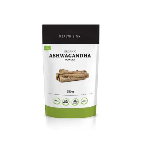 HEALTH LINK Prášok Ashwagandha 250 g BIO