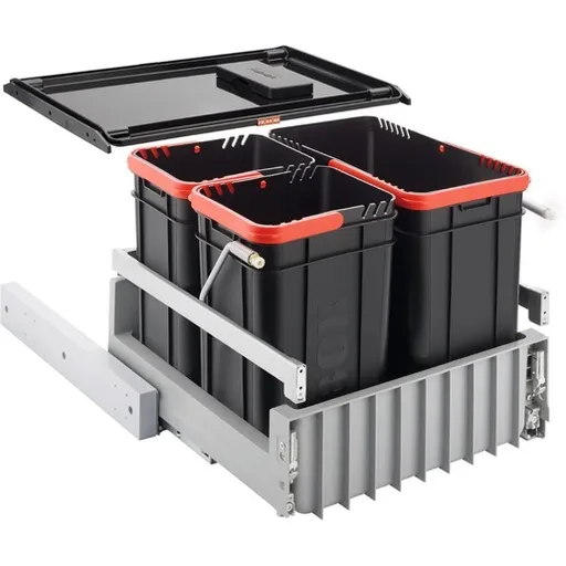 Vstavaný odpadkový kôš Franke Sorter 300-45, 2x 10 l + 1x 22 l, 121.0150.145