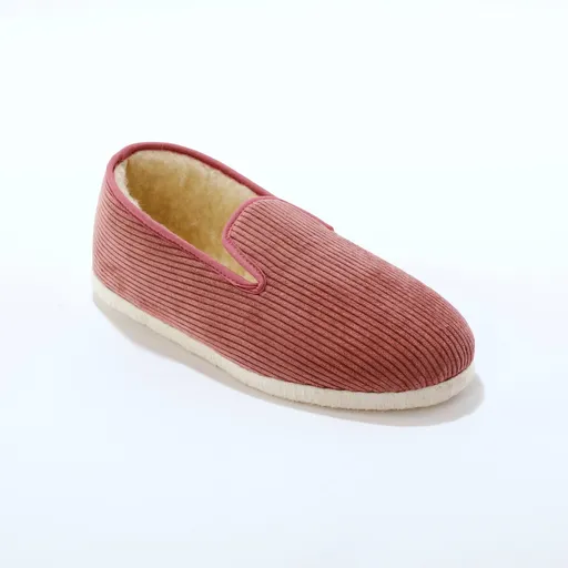 Velúrové papuče s vlnou