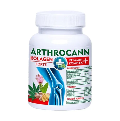 ANNABIS Arthrocann kolagén vitamín komplex 60 tabliet