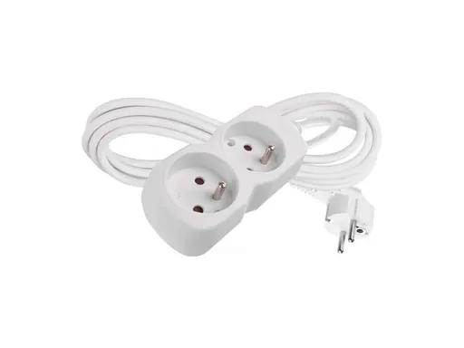 Predlžovací prívod 2 zásuvky 3m EMOS P0213