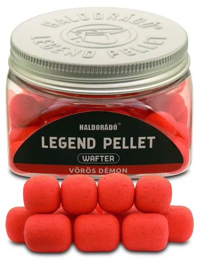 Haldorádó legend pellet wafter 50 g 12/16 mm - červený démon jahoda