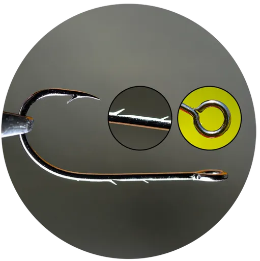 Redbass háčik spinning cheburashka hooks 825 sickle 10 ks - 1/0