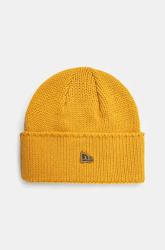Čiapka s prímesou vlny New Era WIDE CUFF BEANIE