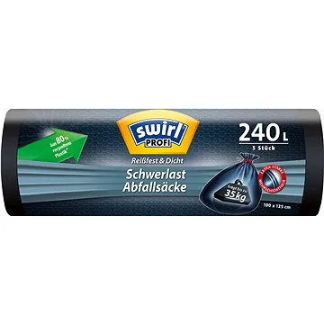 SWIRL Vrecia na ťažký odpad 240 l, 5 ks (4006508215751)