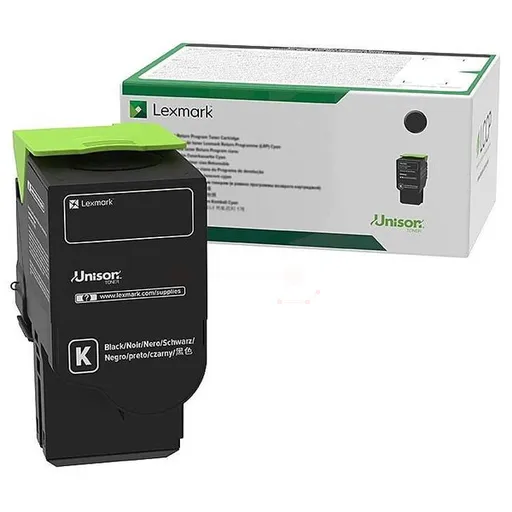 LEXMARK 78C0X10 - originálny toner, čierny, 8500 strán