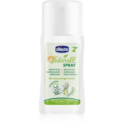 Chicco NaturalZ Protective Spray ochranný a osviežujúci sprej proti komárom 2 m+ 100 ml